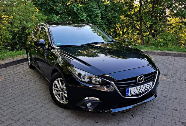 mazda lubelskie Mazda 3 cena 44900 przebieg: 205000, rok produkcji 2015 z Lublin